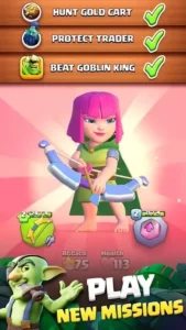Clash Quest MOD APK v0.441.143 (Unlimited Money/Gems) 3