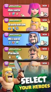 Clash Quest MOD APK v0.441.143 (Unlimited Money/Gems) 1