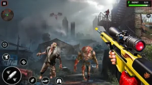 Sniper Zombie Shooting MOD APK v1.33 (Unlimited Money) 3