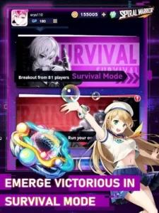 Spiral Warrior MOD APK v1.1.0.96 (Unlimited Money) 3
