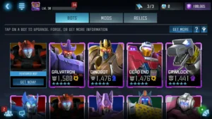 TRANSFORMERS Forged to Fight MOD APK v9.2.0 (Unlimited Money/One Hit) 1