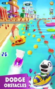 Talking Tom Jetski 2 MOD APK v1.5.3.497 (Unlimited Money/Coins) 1