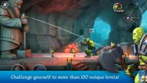 Tiny Archers v1.42.05.00302 MOD APK [Unlimited Money/Gems] 3