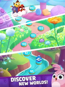 Angry Birds Dream Blast MOD APK v1.78.0 (Unlimited Coins/Boosters) 2