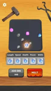 Sword Melter MOD APK v5.4.2 [Unlimited Money] for Android 3